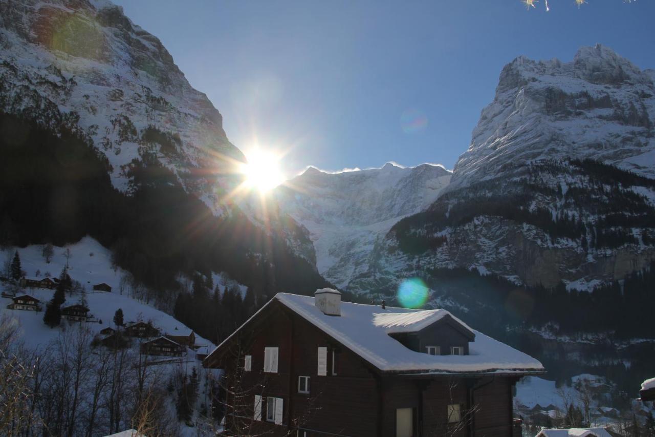 Chalet Pfingsteggblick Grindelwald Exteriör bild